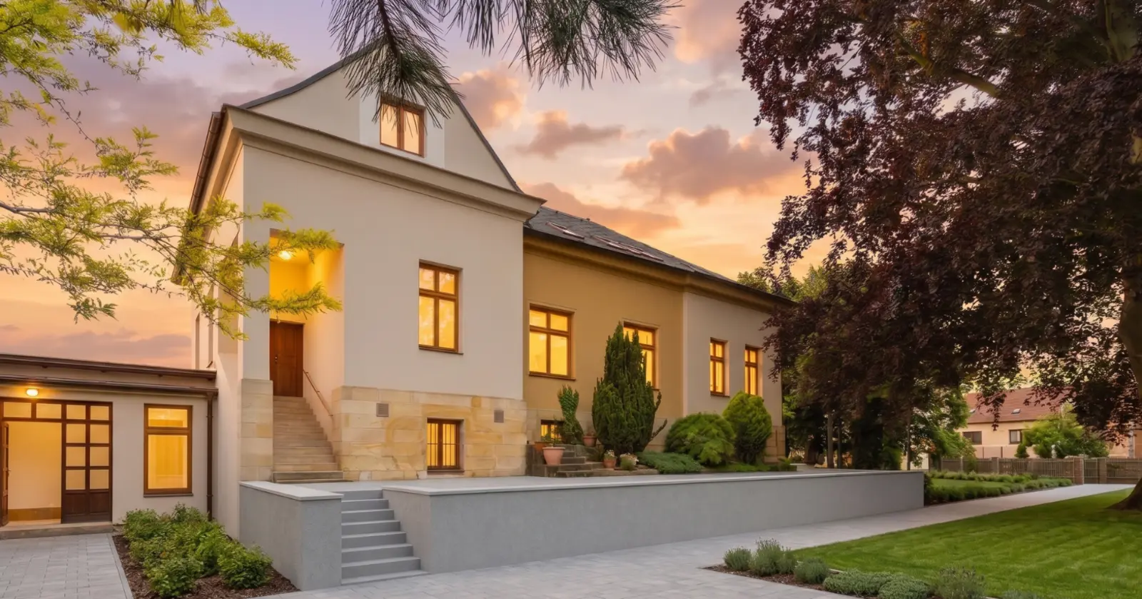 Vila Park Pelikán — prezentace projektu na vlastním webu bytyvhoricich.cz