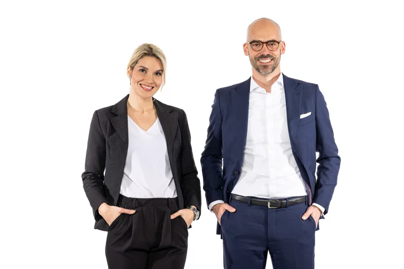 Lucie Davídková a Lukáš Slanina